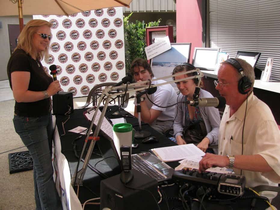 Radio Promo in Los Angeles 2009 (pic: privat)