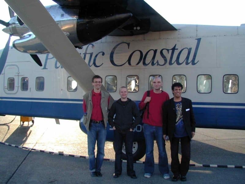our ride from Vancouver Island to Vancouver Canada Tour 2003 (pic: privat)