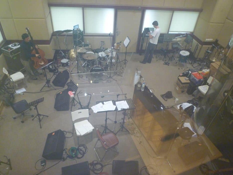 rehearsing in Taipeh, 2011 (pic: privat)