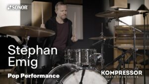 KOMPRESSOR Snare Drum Series Pop Performance by Stephan Emig