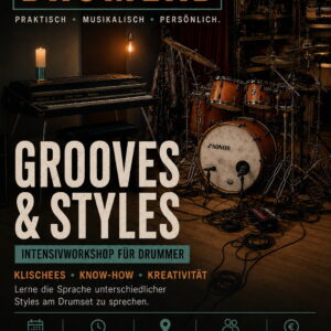 Grooves & Styles - Intensivworkshop am 10.01.2027 - 169,- € p.P.